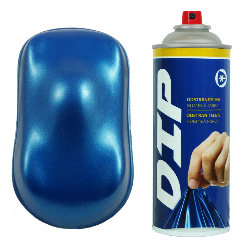 DIP sprej Modrá metalická