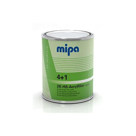 MIPA 4+1 Brúsny plnič biely 1L, Acrylfiller