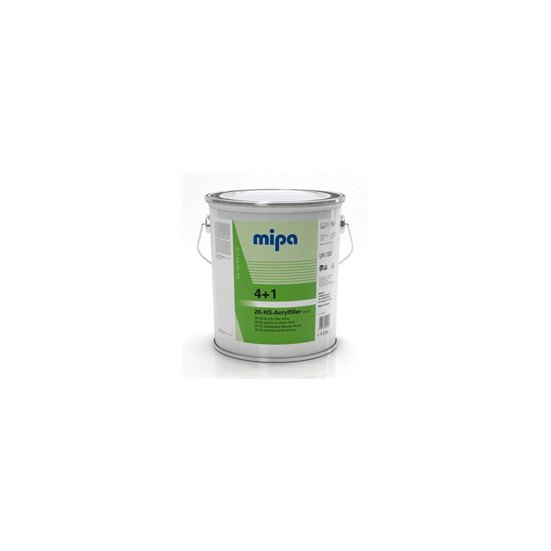 MIPA 4+1 Brúsny plnič biely 4L, Acrylfiller
