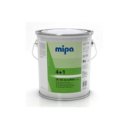 MIPA 4+1 Brúsny plnič biely 4L, Acrylfiller