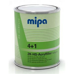 MIPA 4+1 Brúsny plnič sivý 1L, Acrylfiller