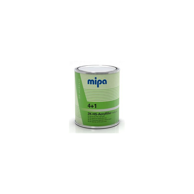 MIPA 4+1 Brúsny plnič sivý 1L, Acrylfiller