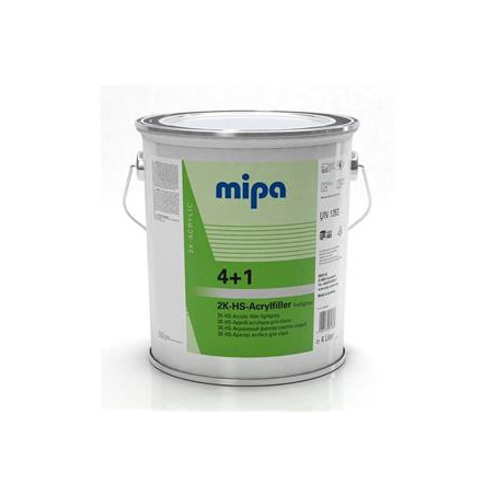 MIPA 4+1 Brúsny plnič sivý 4L, Acrylfiller