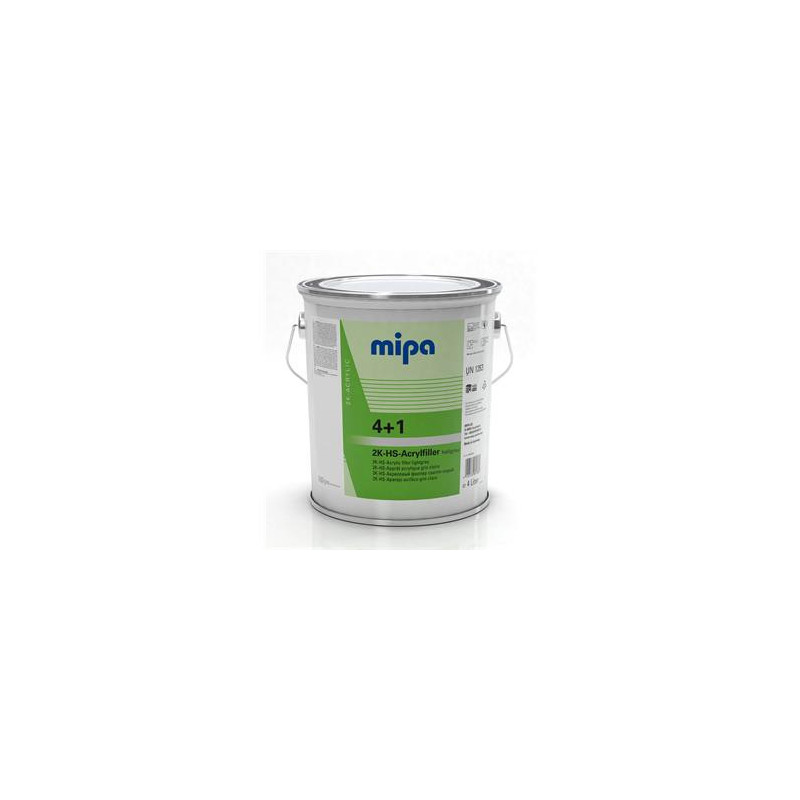 MIPA 4+1 Brúsny plnič čierny 4L, Acrylfiller