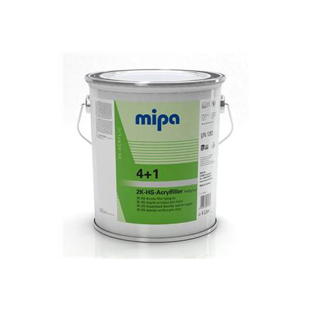 MIPA 4+1 Brúsny plnič čierny 4L, Acrylfiller