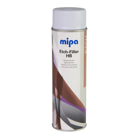 MIPA Hrubovrstvový základovací plnič v spreji sivý 500ml, Etch-Filler HB