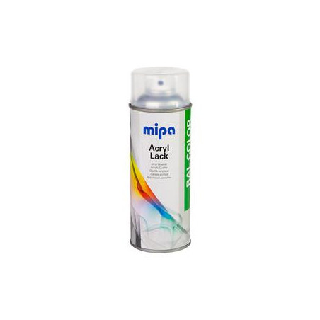 MIPA Akrylátový bezfarebný matný lak v spreji 400ml, Acryl Klarlack