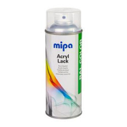 MIPA Akrylátový bezfarebný lesklý lak v spreji 400ml, Acryl Klarlack