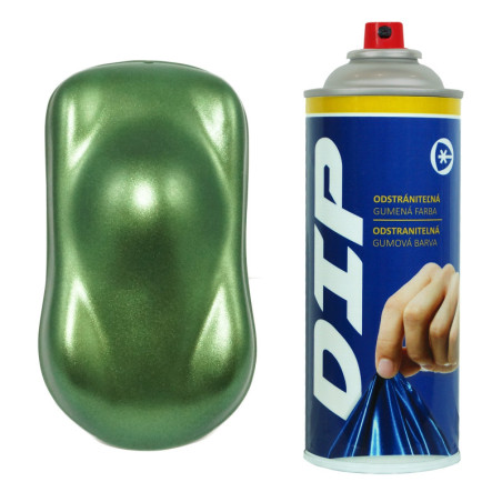 DIP sprej Jablkovozelená metalická