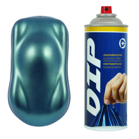 DIP sprej Zelenomodrá metalická