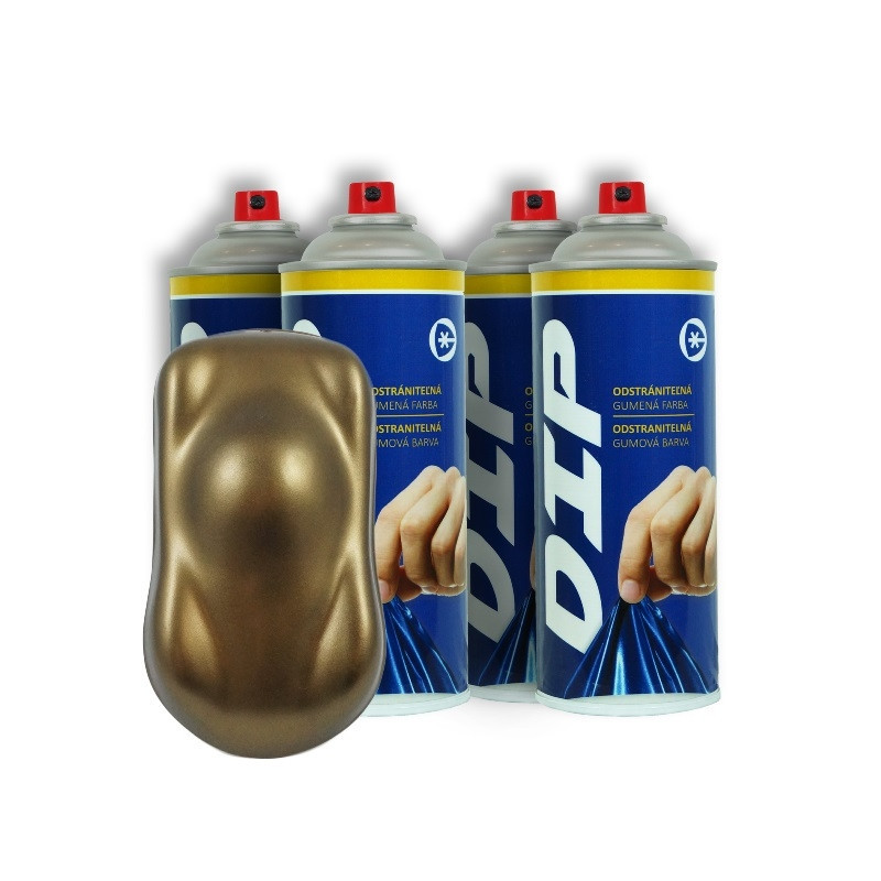 DIP - Set na disky Bronzovohnedá metalická