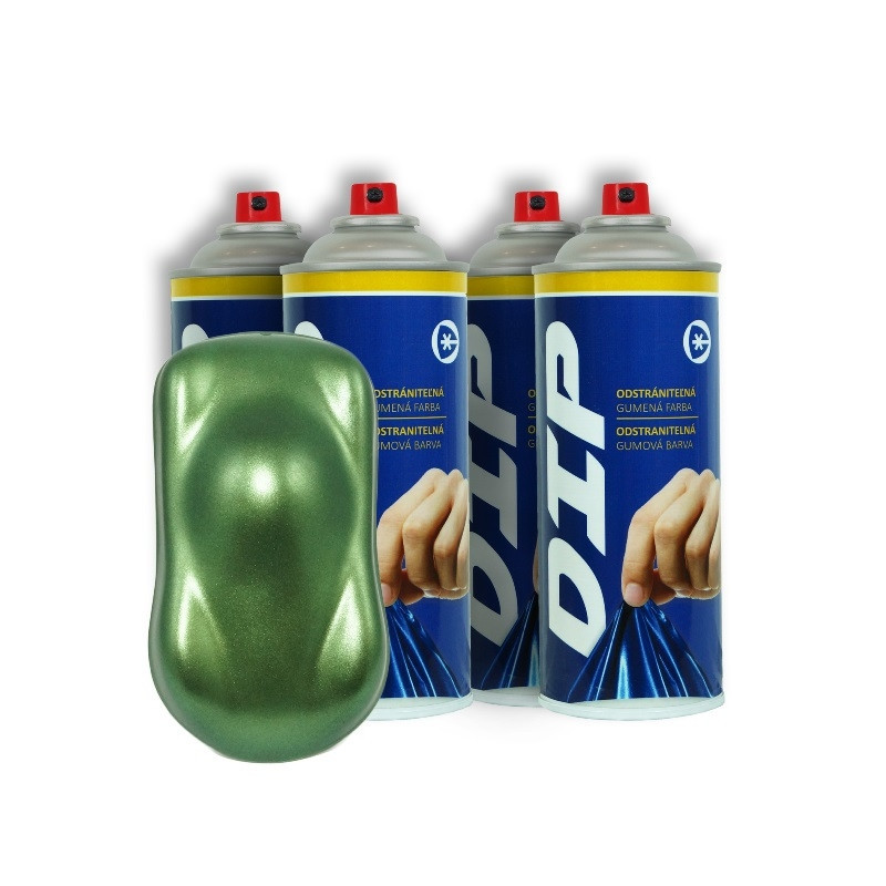 DIP - Set na disky Jablkovozelená metalická