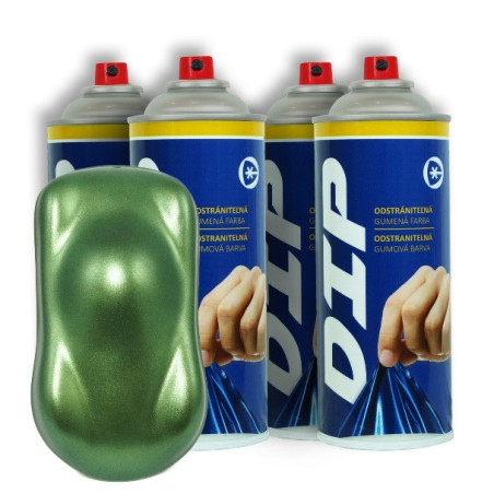 DIP - Set na disky Jablkovozelená metalická