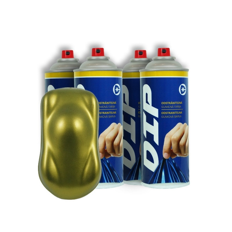 DIP - Set na disky Olivovozlatá metalická