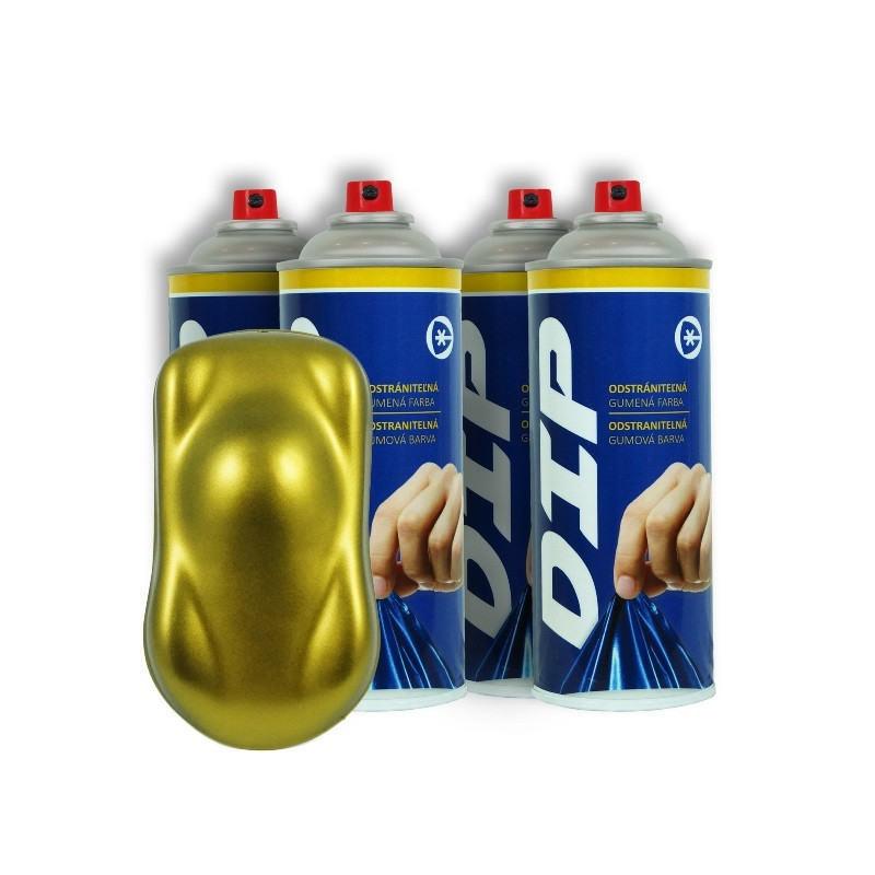 DIP - Set na disky Rýdzozlatá metalická