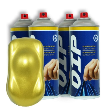DIP - Set na disky Žltozlatá metalická