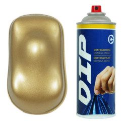 DIP sprej Starozlatá metalická