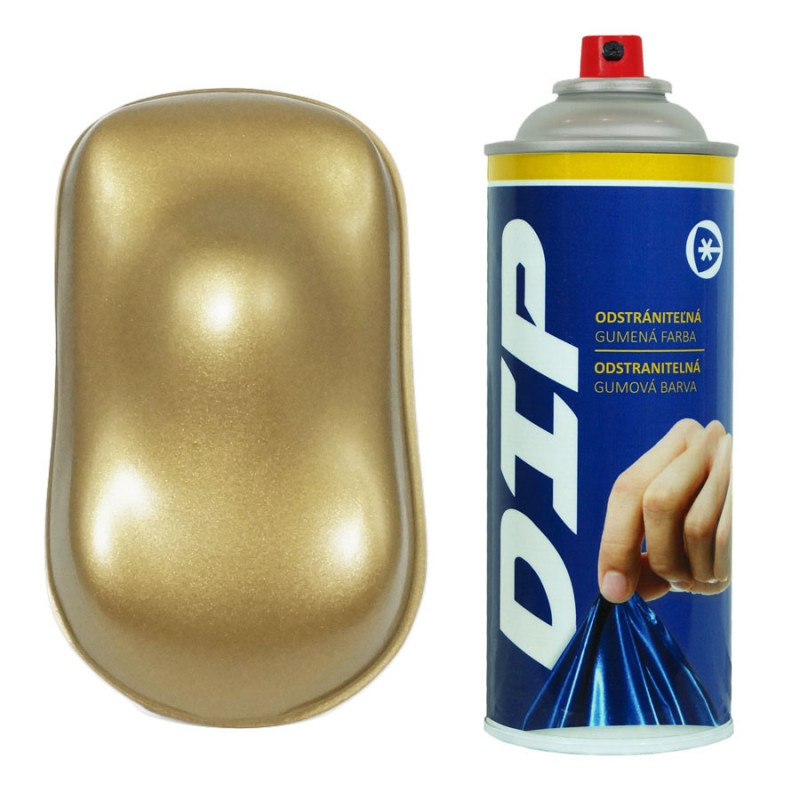 DIP sprej Starozlatá metalická